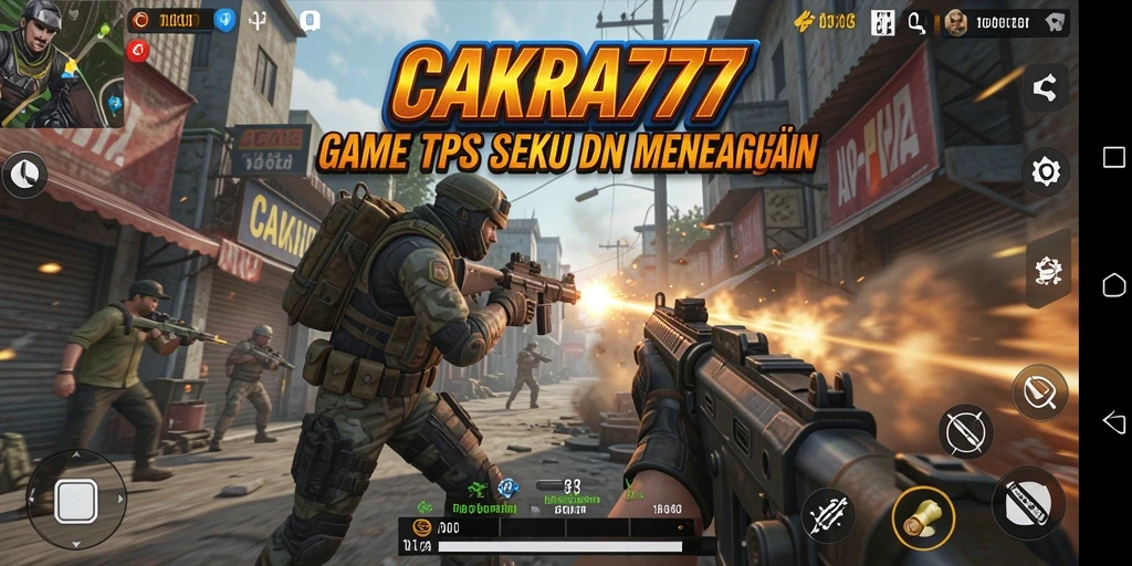 Screenshot CAKRA777 menampilkan aksi pertempuran yang seru dan grafis yang menawan.
