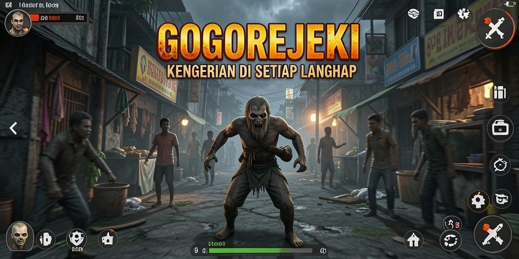 Gameplay menyeramkan dari GOGOREJEKI yang menegangkan.