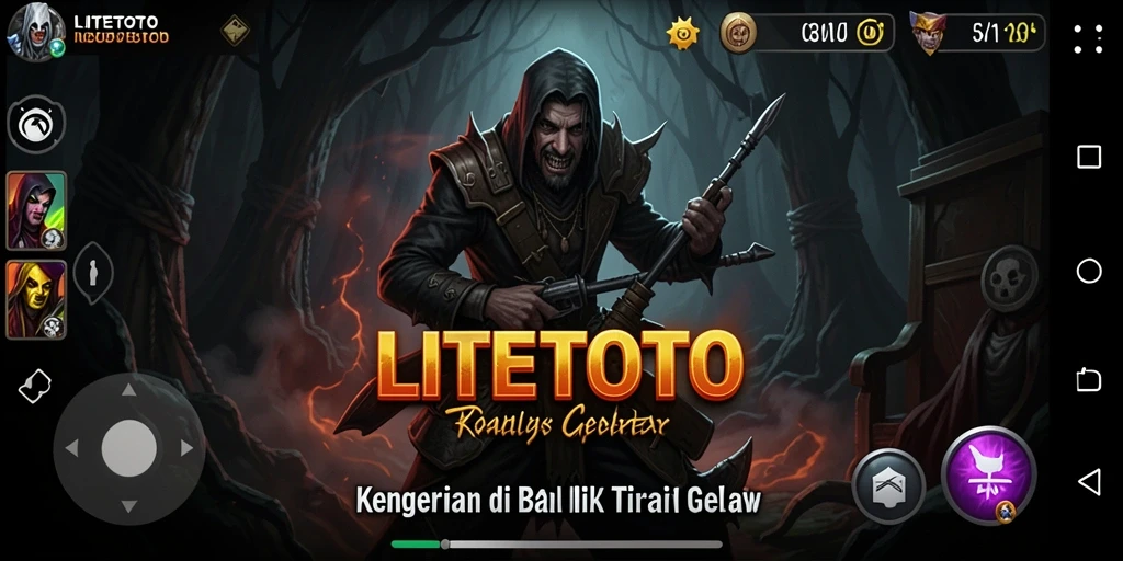 Gameplay menegangkan dengan suasana gelap yang menakutkan.