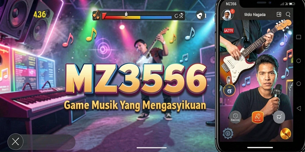 Screenshot menunjukkan berbagai gameplay menarik dalam MZ356.