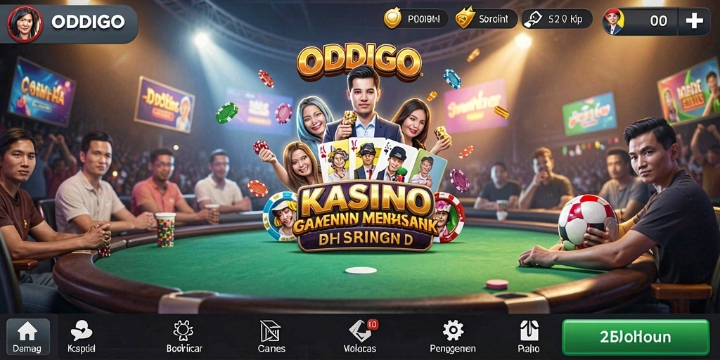 Screenshot permainan <strong>ODDIGO</strong> yang menunjukkan pengalaman kasino yang seru.