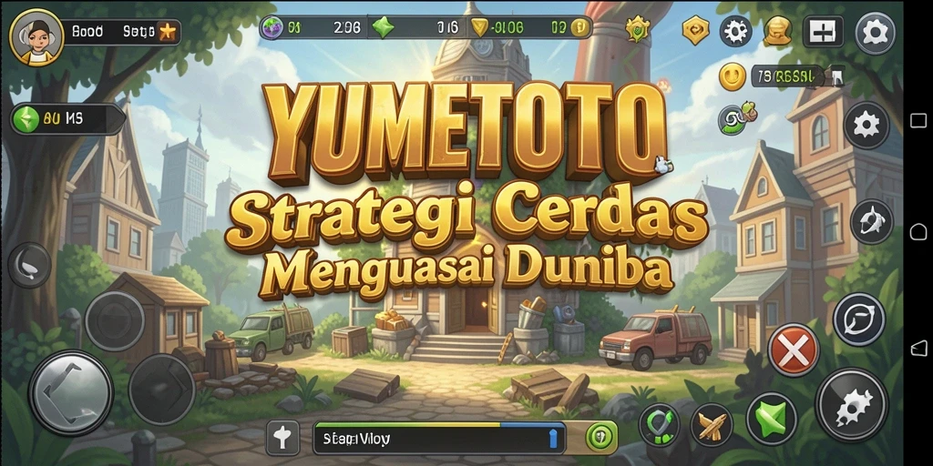 Tampilan gameplay seru dalam YUMETOTO yang penuh strategi.